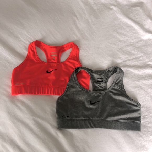 Dri-Fit Nike Pro Sport Bras - Picture 1 of 2